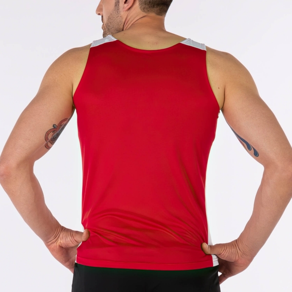 Joma Record II Tank - Red/White