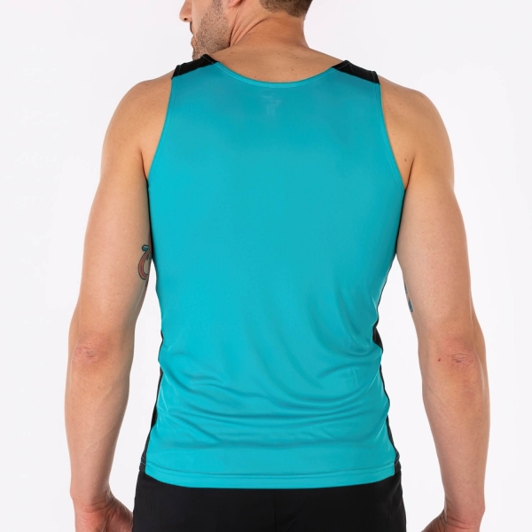 Joma Record II Tank - Turquoise/Black