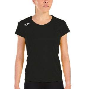 Women's Running T-Shirts Joma Record II TShirt  Black 901400.100