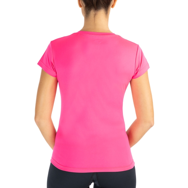 Joma Record II Camiseta de Running Mujer - Fluor Pink/Black