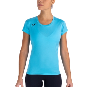 Women's Running T-Shirts Joma Record II TShirt  Fluor Turquoise 901400.010