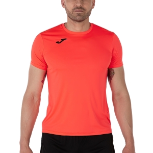 Camisetas Running Hombre Joma Record II Camiseta  Fluor Coral 102227.040