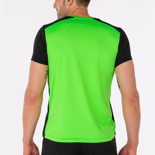 Joma Record II T-Shirt - Fluor Green/Black