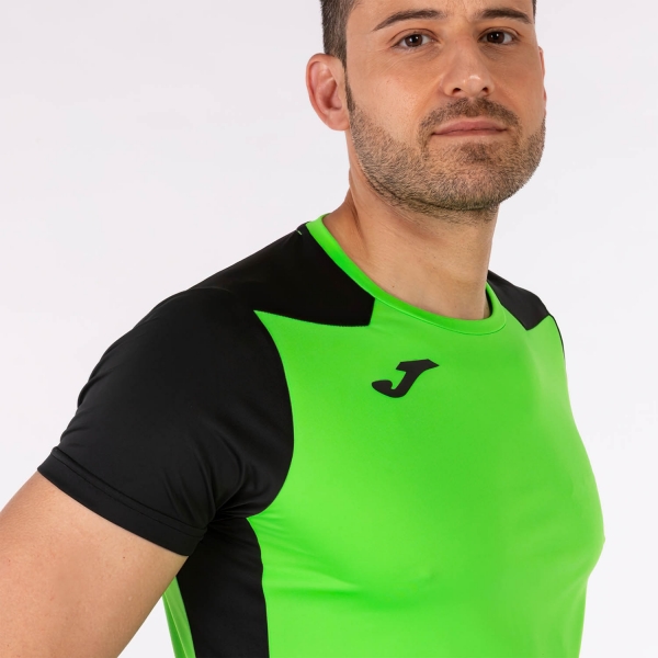 Joma Record II Camiseta - Fluor Green/Black