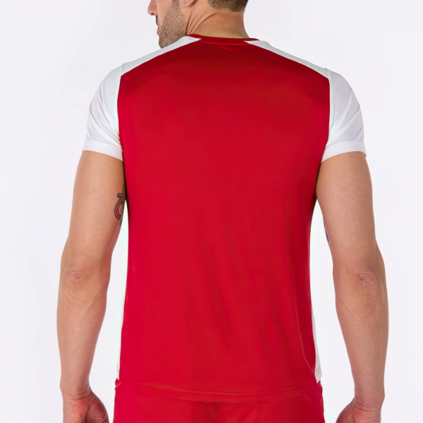 Joma Record II Camiseta - Red/White