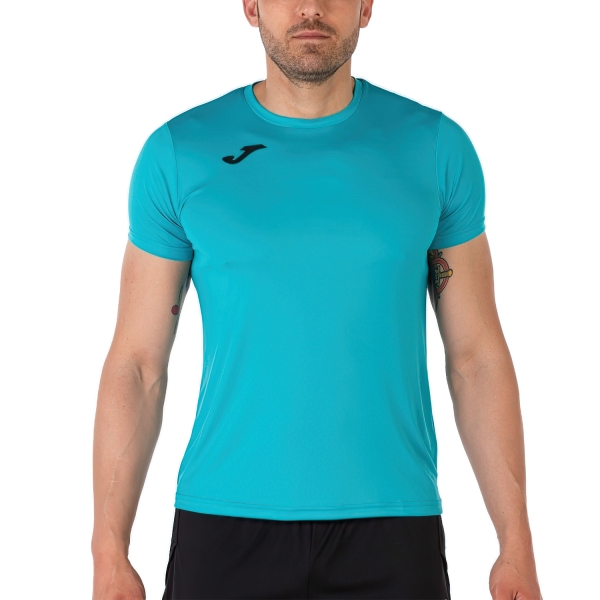 Maglietta Running Uomo Joma Record II Maglietta  Turquoise 102227.725