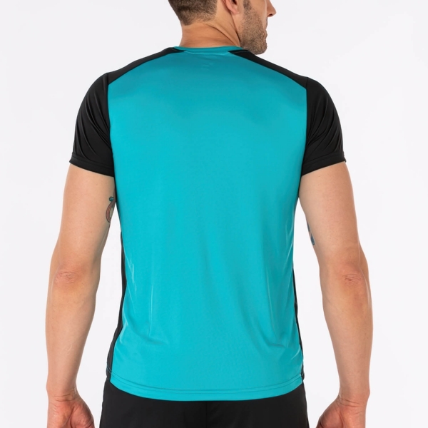 Joma Record II T-Shirt - Turquoise/Black