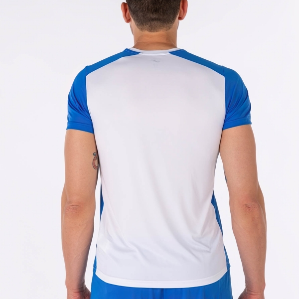 Joma Record II Camiseta - White/Royal