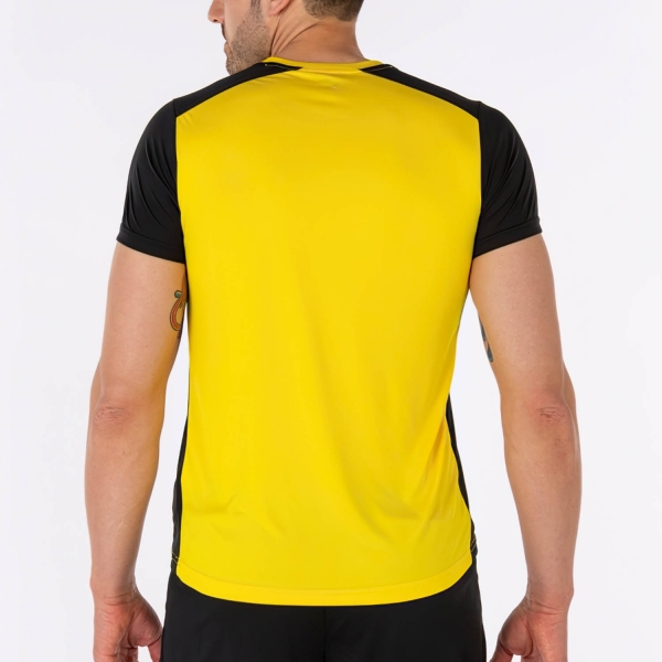 Joma Record II Camiseta - Yellow/Black