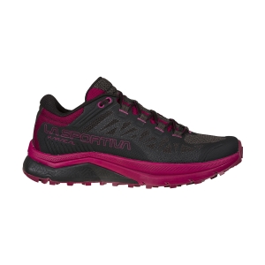 Women's Trail Running Shoes La Sportiva Karacal  Black/Red Plum 46V999502