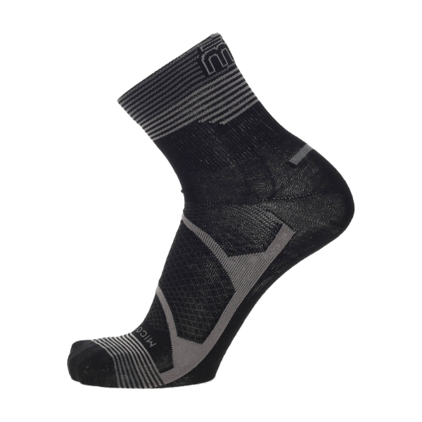 Mico Warm Control Merino Light Weight Socks - Nero/Grigio