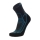 Mico Extra Dry Medium Weight Socks Woman - Antracite Melange/Turchese