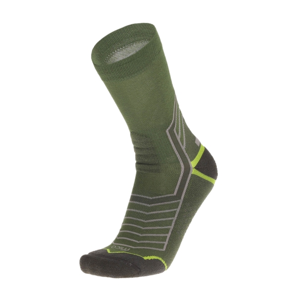 Running Socks Mico Mico XStatic Odor Zero Socks  Verde  Verde 