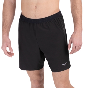 Men's Running Shorts Mizuno Alpha 7.5in Shorts  Black J2GB156509