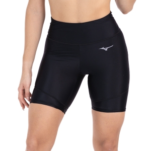 Women's Running Shorts Mizuno Core Mid 8in Shorts  Black J2GB120609