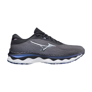 Women's Neutral Running Shoes Mizuno Wave Sky 5  Blackened Pearl/Silver/Violet Glow J1GD210204