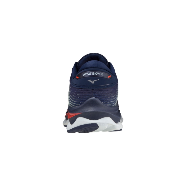 Mizuno Wave Sky 5 - Peacoat/Ignition Red