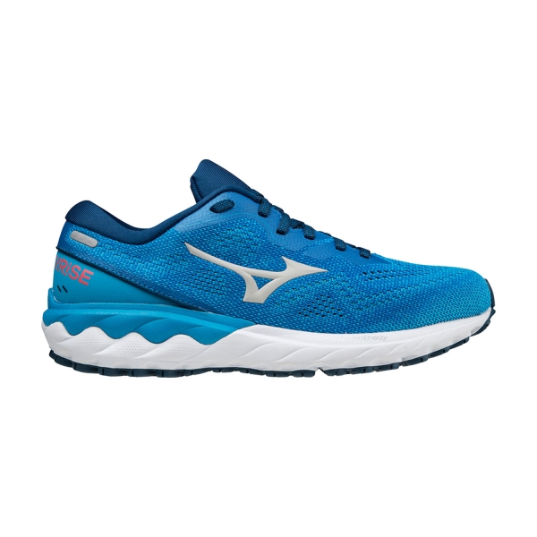 Mizuno Scarpa Running Sneaker Donna Wave Legend 3 Viola Argento Giallo 