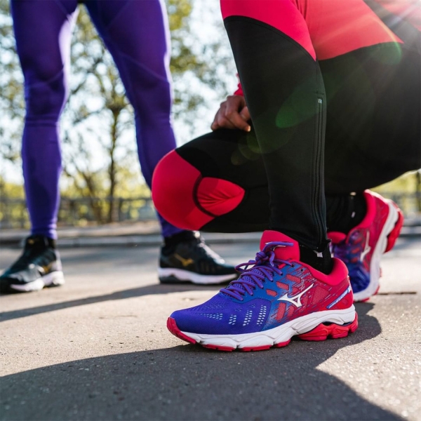Mizuno Wave Ultima 12 - Violet Blue/Silver/Rose Red
