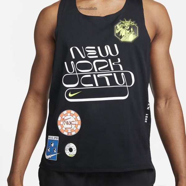 Nike AeroSwift NYC Tank - Black