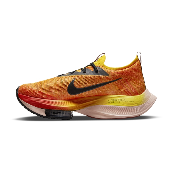 Nike Air Zoom Alphafly Next% Flyknit - Amarillo/Black/Magma Orange
