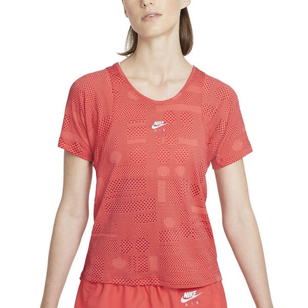 Camiseta Running Mujer Nike Air DriFIT Camiseta  Magic Ember/Lobster/Reflective Silver DD4027814