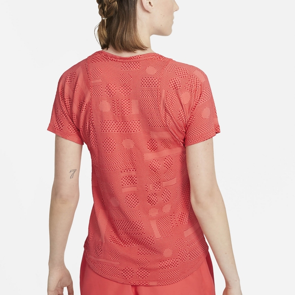 Nike Air Dri-FIT T-Shirt - Magic Ember/Lobster/Reflective Silver