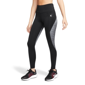 Women's Running Tights Nike Air DriFIT Tights  Black/Reflective Silver DD4423010