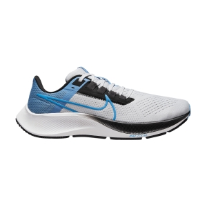 Men's Neutral Running Shoes Nike Air Zoom Pegasus 38  Pure Platinum/Photo Blue/Black CW7356009
