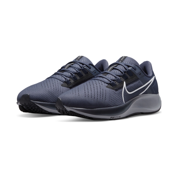 Nike Air Zoom Pegasus 38 - Thunder Blue/Wolf Grey/Black