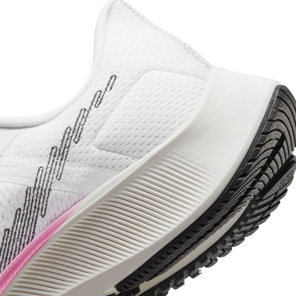 Nike Air Zoom Pegasus 38 - White/Black/Football Grey/Pink Blast