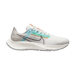Women's Neutral Running Shoes Nike Air Zoom Pegasus 38 MFS  Summit White/Multi Color/Light Bone/Copa DC4566100