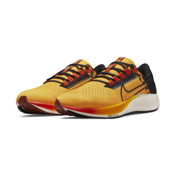 Nike Air Zoom Pegasus 38 - University Gold/Black/Orange