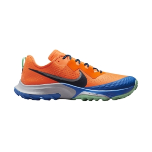 Scarpe Trail Running Uomo Nike Air Zoom Terra Kiger 7  Total Orange/Obsidian/Signal Blue CW6062800