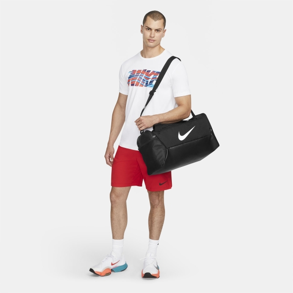 Nike Brasilia 9.5 Bolso Pequeño - Black/White