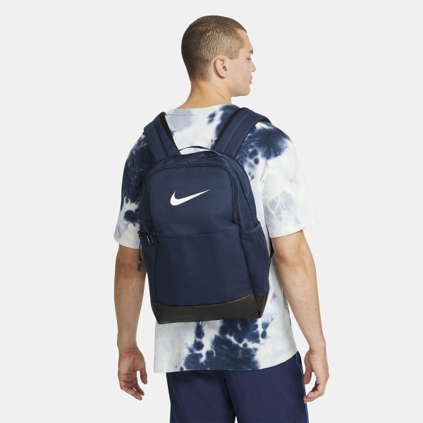 Nike Brasilia 9.5 Mochila Media - Midnight Navy/Black/White