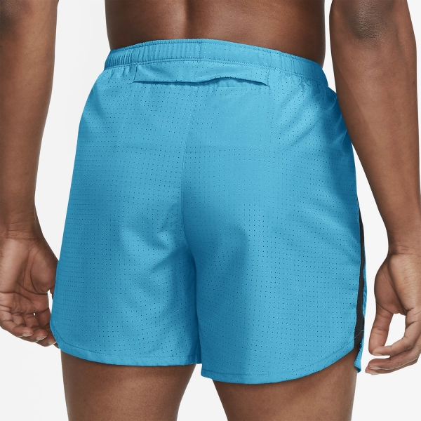 Nike Brief Lined 5in Shorts - Chlorine Blue/Black/Reflective Silver