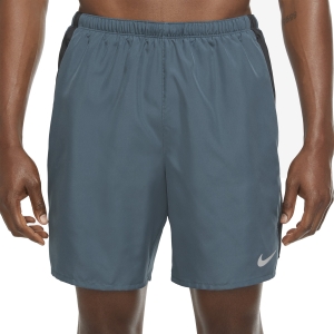 Men's Running Shorts Nike Challenger 2 in 1 7in Shorts  Ash Green/Dark Smoke GreyReflective Silver CZ9060058