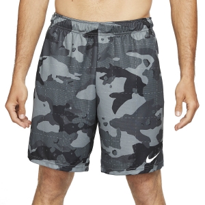 Pantalones Cortos Training Hombre Nike DriFIT Camo 7in Shorts  Smoke Grey/White DD1739084