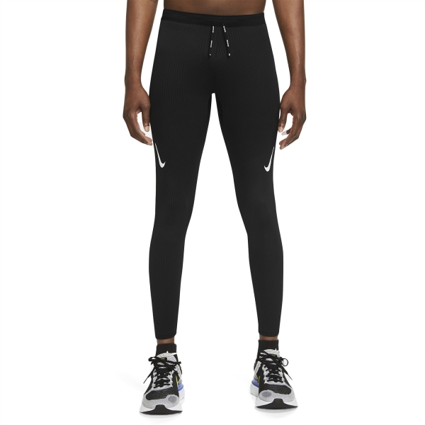 Pantaloni e Tights Running Uomo Nike DriFIT ADV AeroSwift Tights  Black/White DM4613011