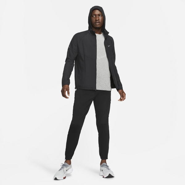 Nike Dri-FIT Challenger Knit Pantaloni - Black/Reflective Silver