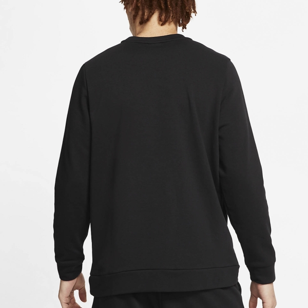 Nike Dri-FIT Crew Felpa - Black/White