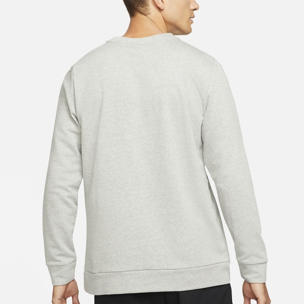 Nike Dri-FIT Crew Sudadera - Dark Grey Heather/Black