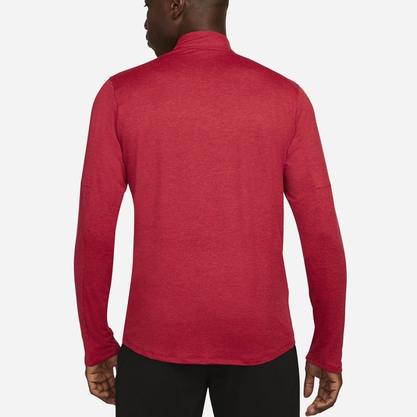 Nike Dri-FIT Element Logo Maglia - Sangria/University Red/Reflective Silver