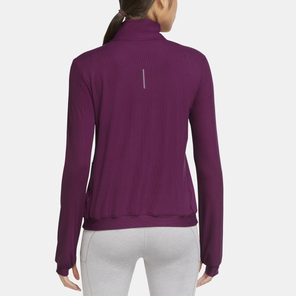 Nike Dri-FIT Element Maglia - Sangria Doll/Reflective Silver