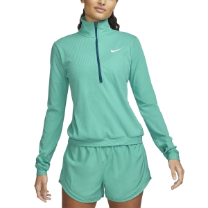 Women's Running Shirt Nike DriFIT Element Shirt  Washed Teal/Marina/Reflective Silver DM7365392