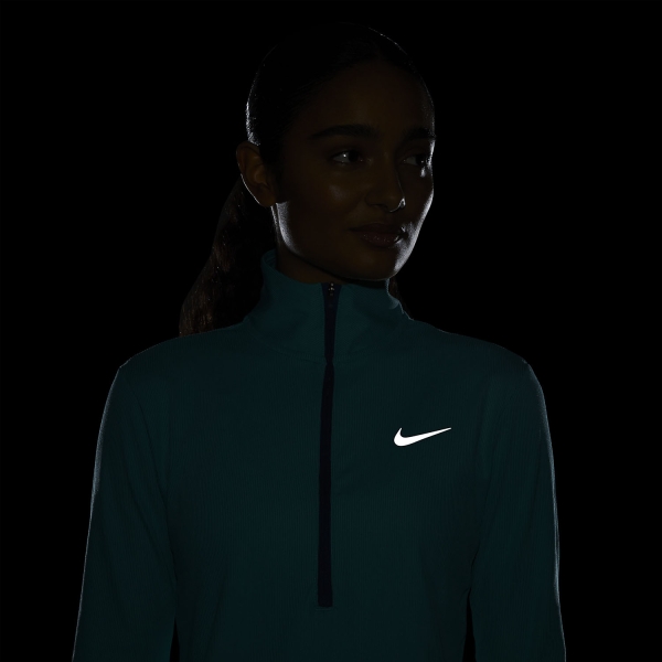 Nike Dri-FIT Element Maglia - Washed Teal/Marina/Reflective Silver