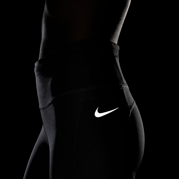 Nike Dri-FIT Fast 3/4 Women's Running Tights Smoke Grey Heather