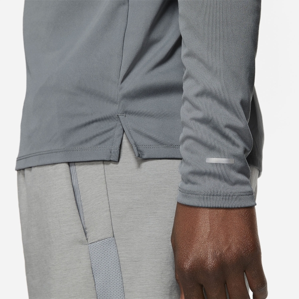 Nike Dri-FIT Miler Shirt - Smoke Grey/Reflective Silver