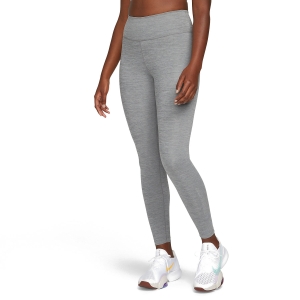 Pants e Tights Fitness e Training Donna Nike DriFIT One 7/8 Tights  Iron Grey Heather/Metallic Silver DD5407068